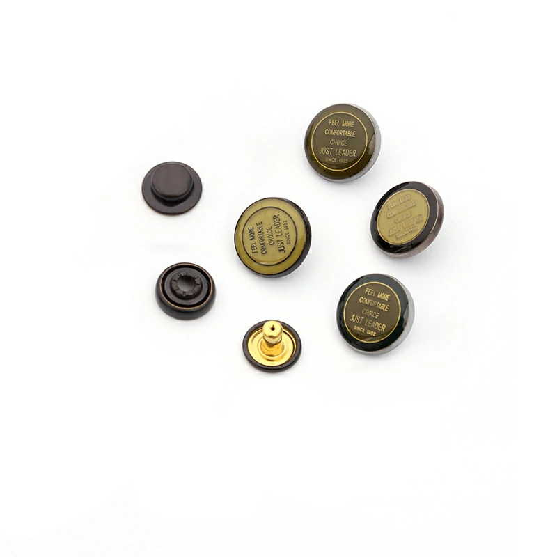China four part snap buttons