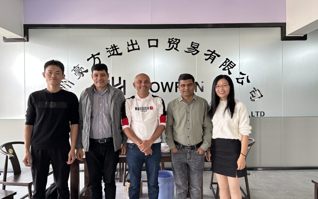 The Most Of India Customers Visit To HOWFANG – China Metal Craft Manufacturer